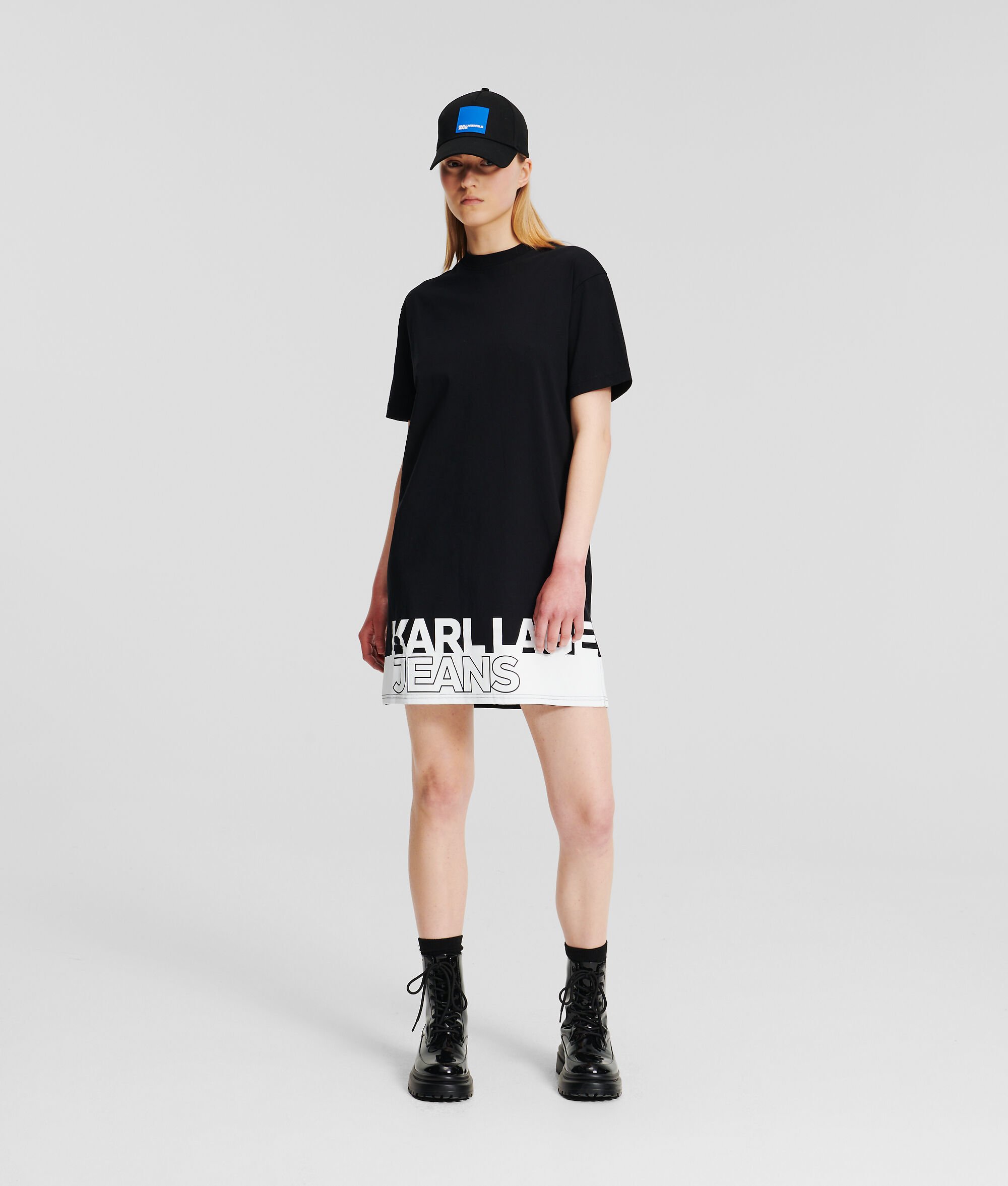 (image for) Time-Tested KLJ LOGO T-SHIRT DRESS